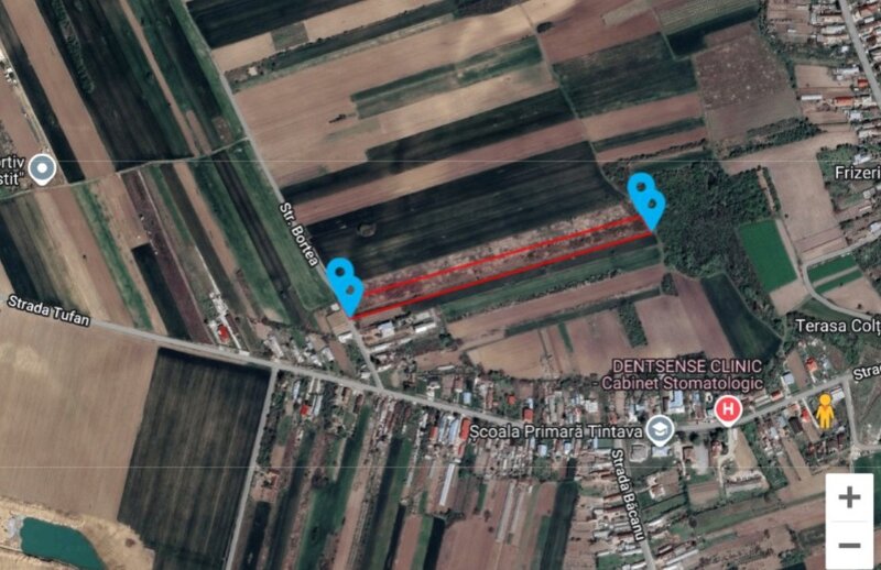 Tandava vand teren in cu deschidere la padure (Gradinari, Giurgiu)