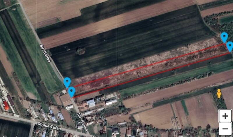 Tandava vand teren in cu deschidere la padure (Gradinari, Giurgiu)